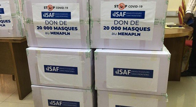 Lutte contre le Covid-19 : Investisseurs sans frontières (ISAF) et TOVIO offrent 21 000 masques au ministère de l’Education nationale